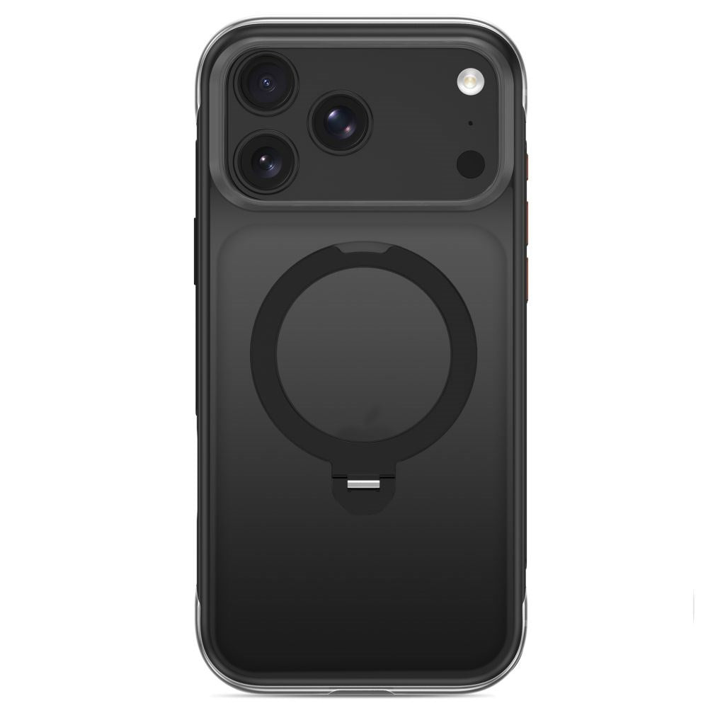 iPhone 18 Pro / 17 Pro Tech-Protect MagAir Stand Deksel med Kickstand - MagSafe Kompatibel - Matt Svart