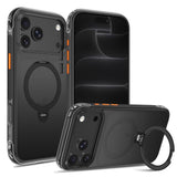 iPhone 18 Pro Max / 17 Pro Max Tech-Protect MagAir Stand Deksel med Kickstand - MagSafe Kompatibel - Matt Svart