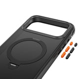 iPhone 18 Pro Max / 17 Pro Max Tech-Protect MagAir Stand Deksel med Kickstand - MagSafe Kompatibel - Matt Svart