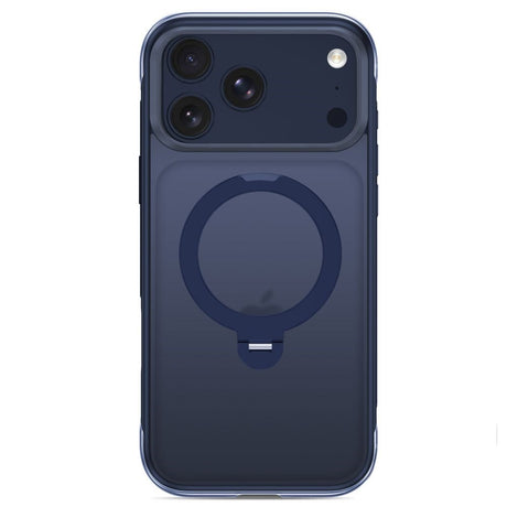 iPhone 18 Pro Max / 17 Pro Max Tech-Protect MagAir Stand Deksel med Kickstand - MagSafe Kompatibel - Matt Blå