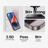 Samsung Galaxy S26 FE Tech-Protect Glass Fit+ Herdet Glass - 2 Stk. - Gjennomsiktig