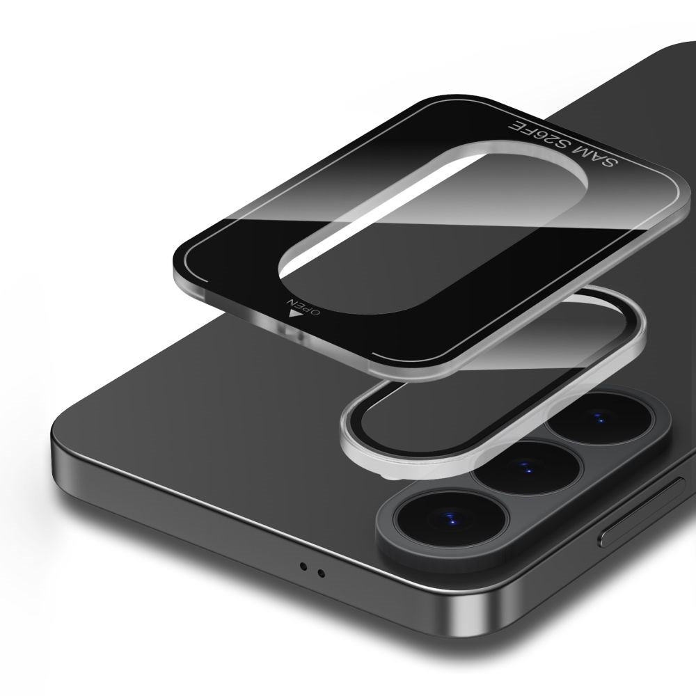 Samsung Galaxy S26 FE Tech-Protect Camring Fit+ Kameralinsbeskyttelse - Gjennomsiktig