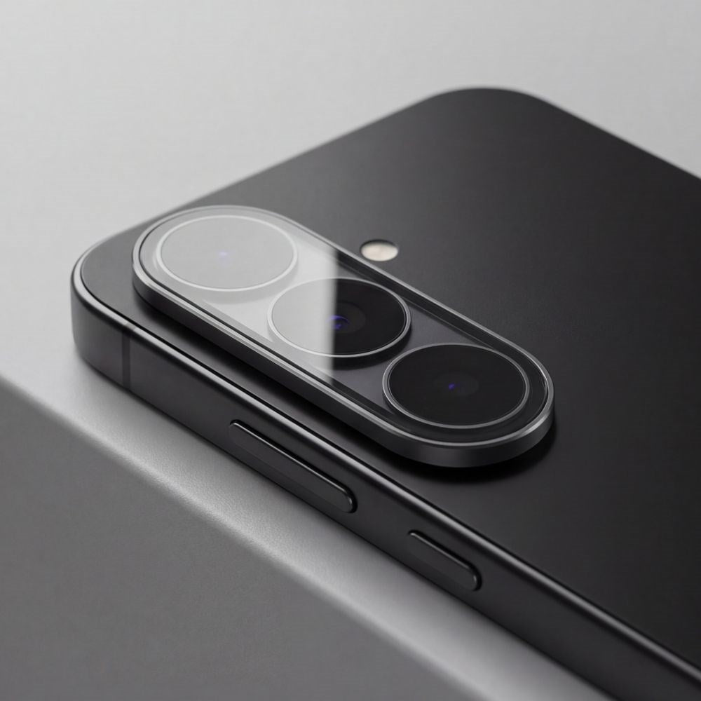 Samsung Galaxy S26 FE Tech-Protect Camring Fit+ Kameralinsbeskyttelse - Gjennomsiktig