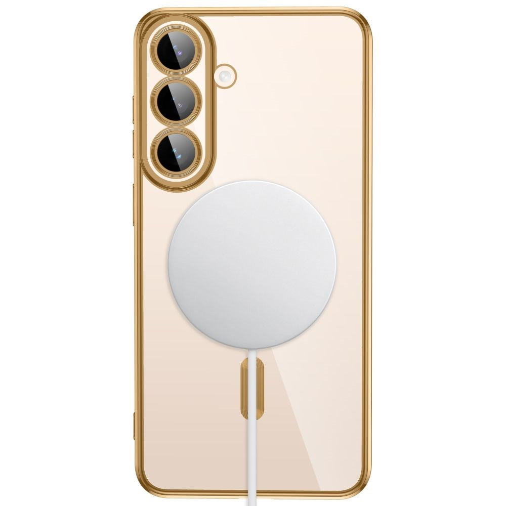 Samsung Galaxy S26 FE Tech-Protect MagFlex Deksel - MagSafe Kompatibel - Gull