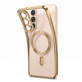 Samsung Galaxy S26 FE Tech-Protect MagFlex Deksel - MagSafe Kompatibel - Gull