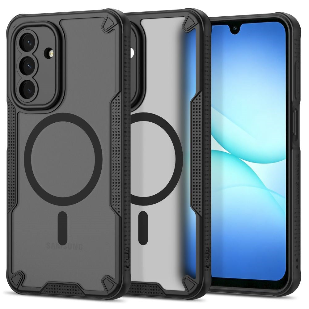 Samsung Galaxy A17 (5G) / A18 / A26 Tech-Protect Rugged Shield Deksel - MagSafe Kompatibel - Matt Svart