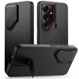 Samsung Galaxy S26 Tech-Protect Kevlar Aura Hybrid Deksel - MagSafe Kompatibel - Svart