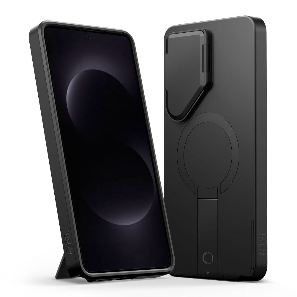Samsung Galaxy S26 Ultra Tech-Protect Kevlar Aura Hybrid Deksel - MagSafe Kompatibel - Svart