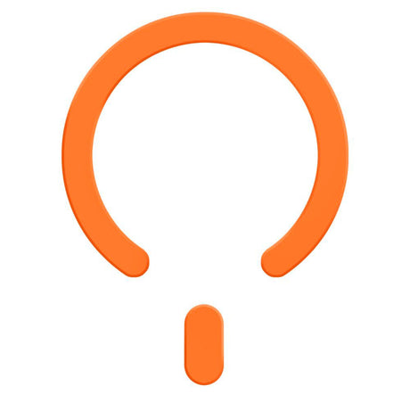 Tech-Protect Magnetisk MagSafe Ring m. Installationsramme – Oransje