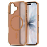 iPhone 17 Tech-Protect BasicMag Hybrid Deksel - MagSafe Kompatibel - Matt Brun