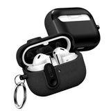 Samsung Galaxy Buds 3 / 3 Pro / 3 FE Tech-Protect Slim Hook Deksel m. Karabinkrok – Svart