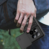 Xiaomi Redmi Note 15 Pro+ (Plus) Tech-Protect Camshield Deksel med Magnetisk Ring & Stativfunksjon - Svart