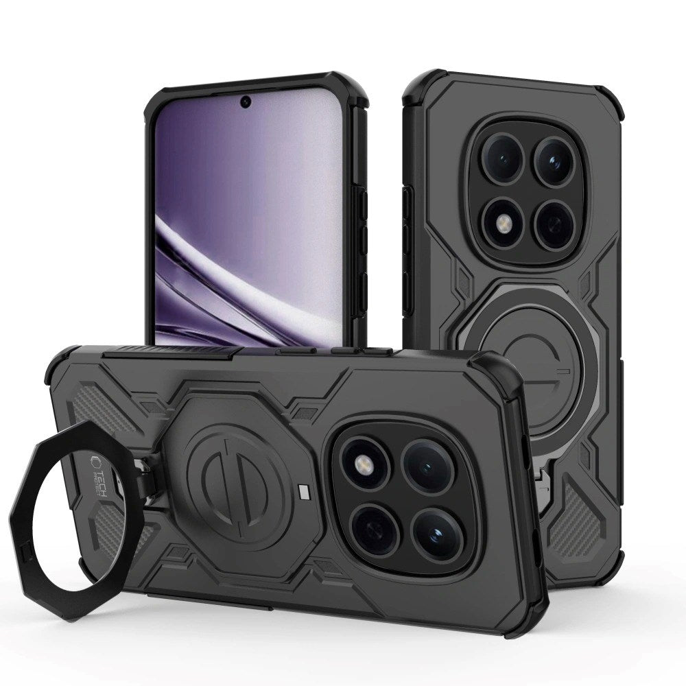 Xiaomi Redmi Note 15 Pro+ (Plus) Tech-Protect TacticStand Håndverker Deksel - MagSafe Kompatibel - Svart