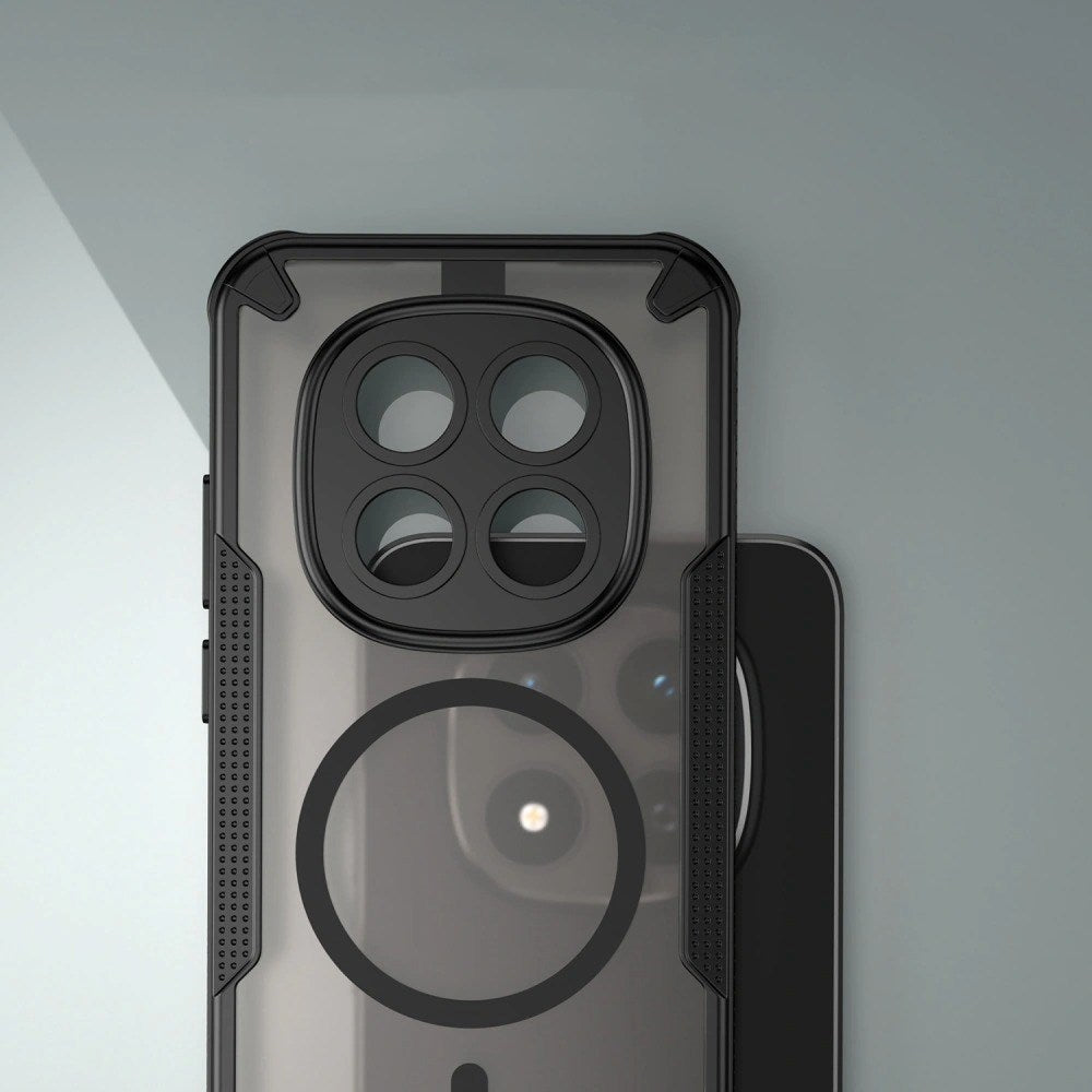 Xiaomi Redmi Note 15 Pro Tech-Protect Rugged Shield Deksel - MagSafe Kompatibel - Mattsvart