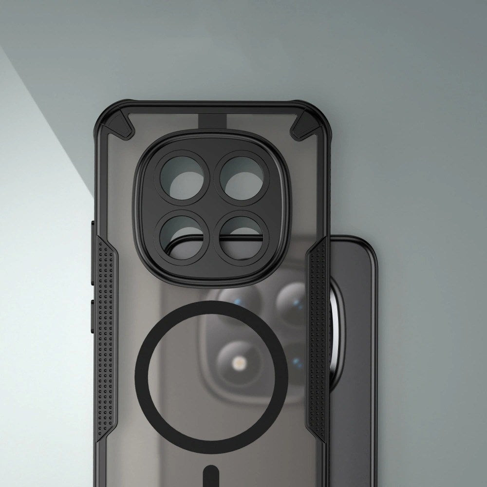 Xiaomi Redmi Note 15 Pro+ (Plus) Tech-Protect Rugged Shield Deksel - MagSafe Kompatibel - Mattsvart