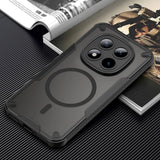 Xiaomi Redmi Note 15 Pro+ (Plus) Tech-Protect Rugged Shield Deksel - MagSafe Kompatibel - Mattsvart