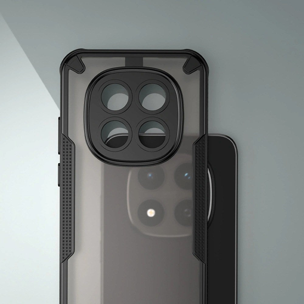 Xiaomi Redmi Note 15 Pro Tech-Protect Rugged Shield Deksel - Mattsvart