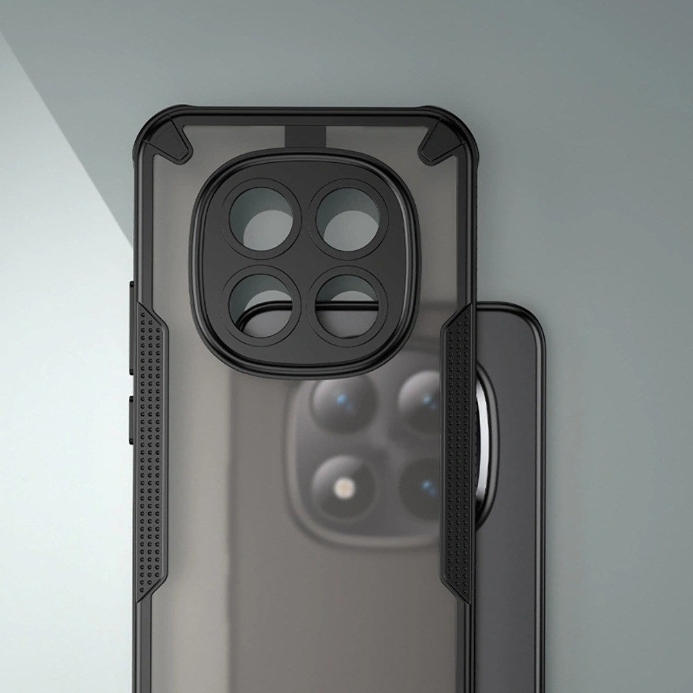 Xiaomi Redmi Note 15 Pro+ (Plus) Tech-Protect Rugged Shield Deksel - Mattsvart