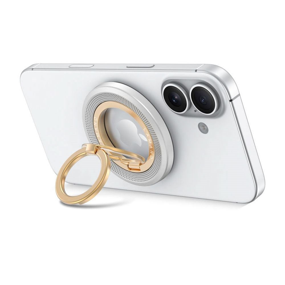 Tech-Protect Lamano Magnetisk Mobil Ring - MagSafe Kompatibel - Sølv / Gull