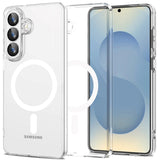 Samsung Galaxy S26+ (Plus) Tech-Protect Flexair Hybrid Deksel - MagSafe Kompatibel - Gjennomsiktig