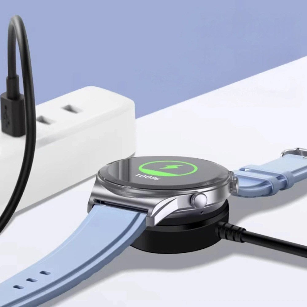 Tech-Protect MC03 Samsung Galaxy Watch USB-C Trådløs Lader 2.5W - 1m - Svart