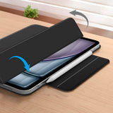 iPad Air 13" (2025 / 2024) Tech-Protect SmartCase Magnetisk Flip Deksel - Svart