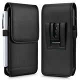 Tech-Protect Universal Kunstskinn Mobil Etui - Mål (16.5 x 9.1 x 2.4 cm) - Svart
