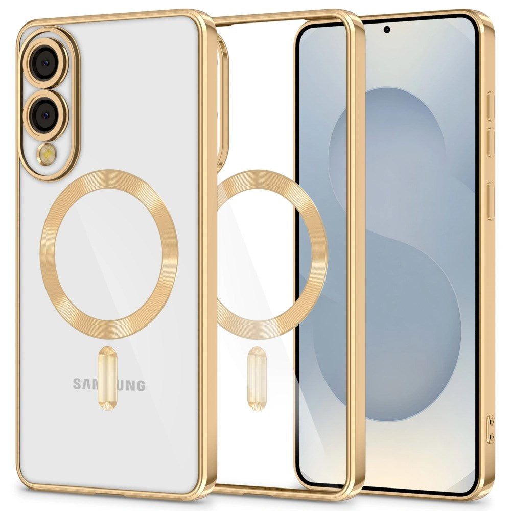 Samsung Galaxy S25 Edge Tech-Protect MagFlex Deksel - MagSafe Kompatibel - Gull