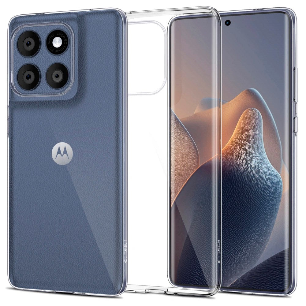 Motorola Edge 60 Fusion Tech-Protect Flexair Hybrid Deksel - Gjennomsiktig