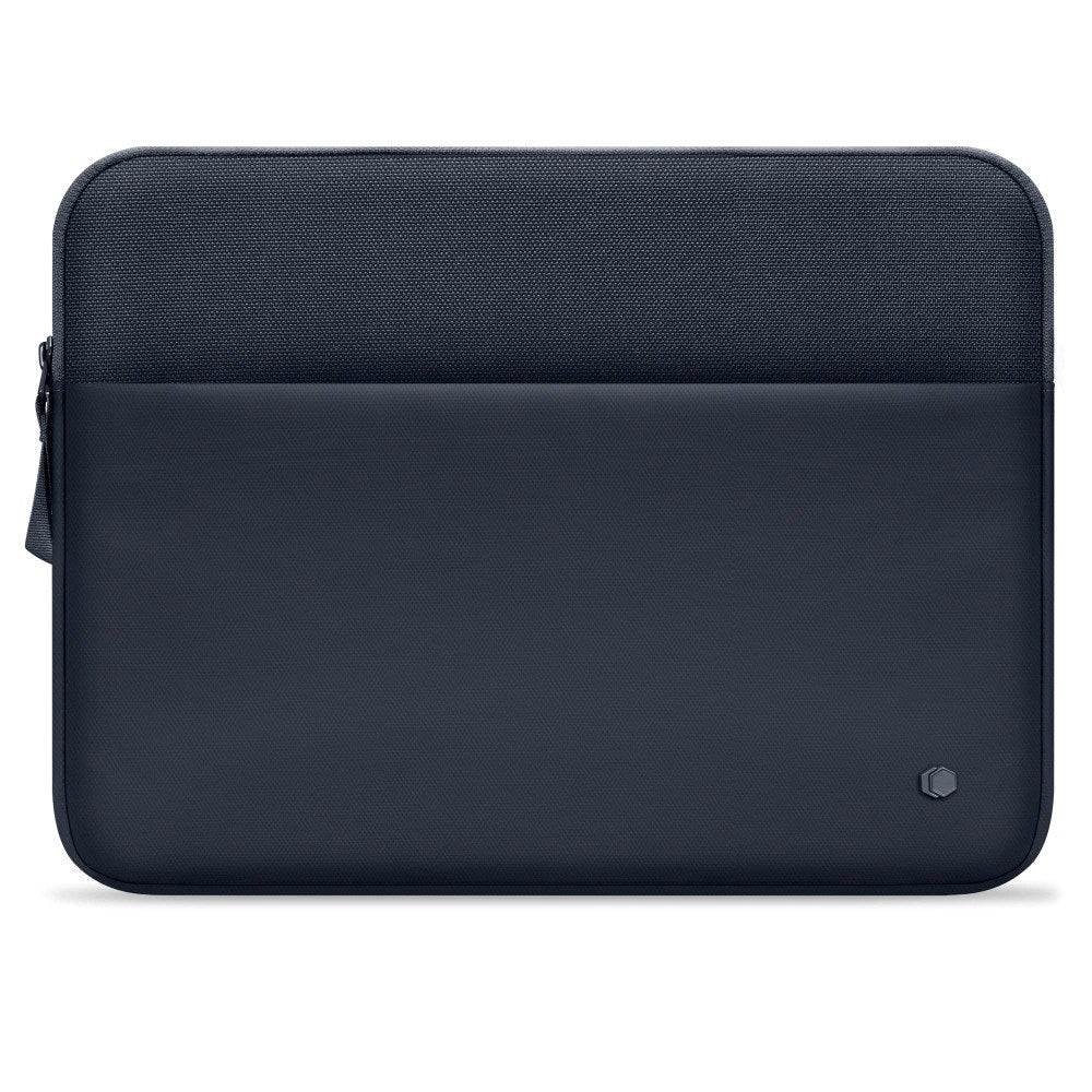Tech-Protect MacBook / Laptop 13-14" Sleeve med Fôret Innside & Lomme - Mørk Blå