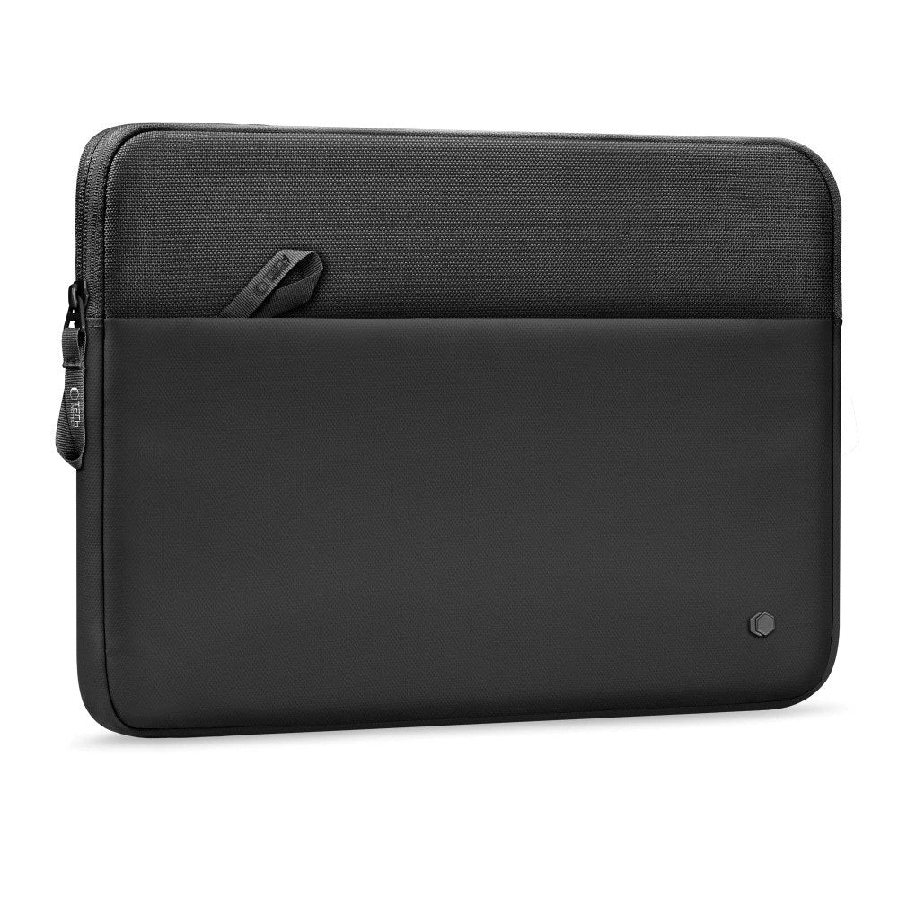 Tech-Protect MacBook / Laptop 13-14" Sleeve med Fôret Innside & Lomme - Svart