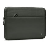 Tech-Protect MacBook / Laptop 13-14" Sleeve med Fôret Innside & Lomme - Mørkegrønn