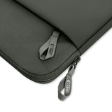 Tech-Protect MacBook / Laptop 13-14" Sleeve med Fôret Innside & Lomme - Mørkegrønn