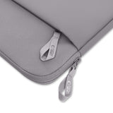 Tech-Protect MacBook / Laptop 13-14" Sleeve med Fôret Innside & Lomme - Grå