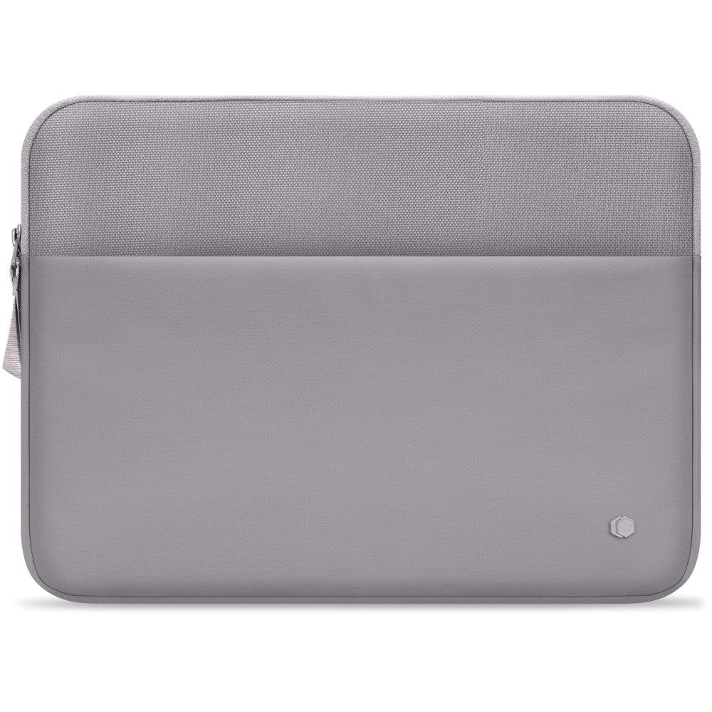 Tech-Protect MacBook / Laptop 13-14" Sleeve med Fôret Innside & Lomme - Grå