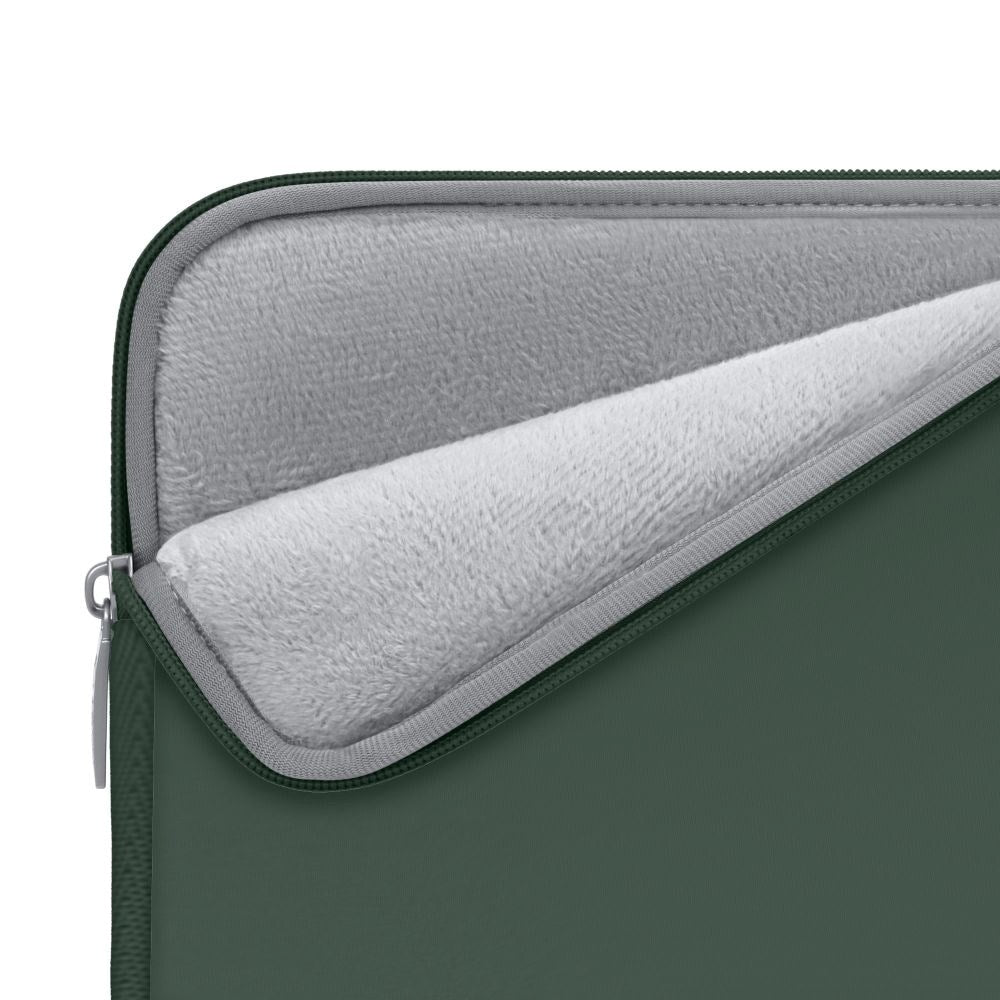 Tech-Protect Neoslim MacBook/Laptop 13-14" Sleeve m. Liten Veske - Grønn