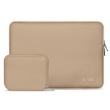 Tech-Protect Neoslim MacBook/Laptop 15-16" Sleeve m. Liten Veske - Beige