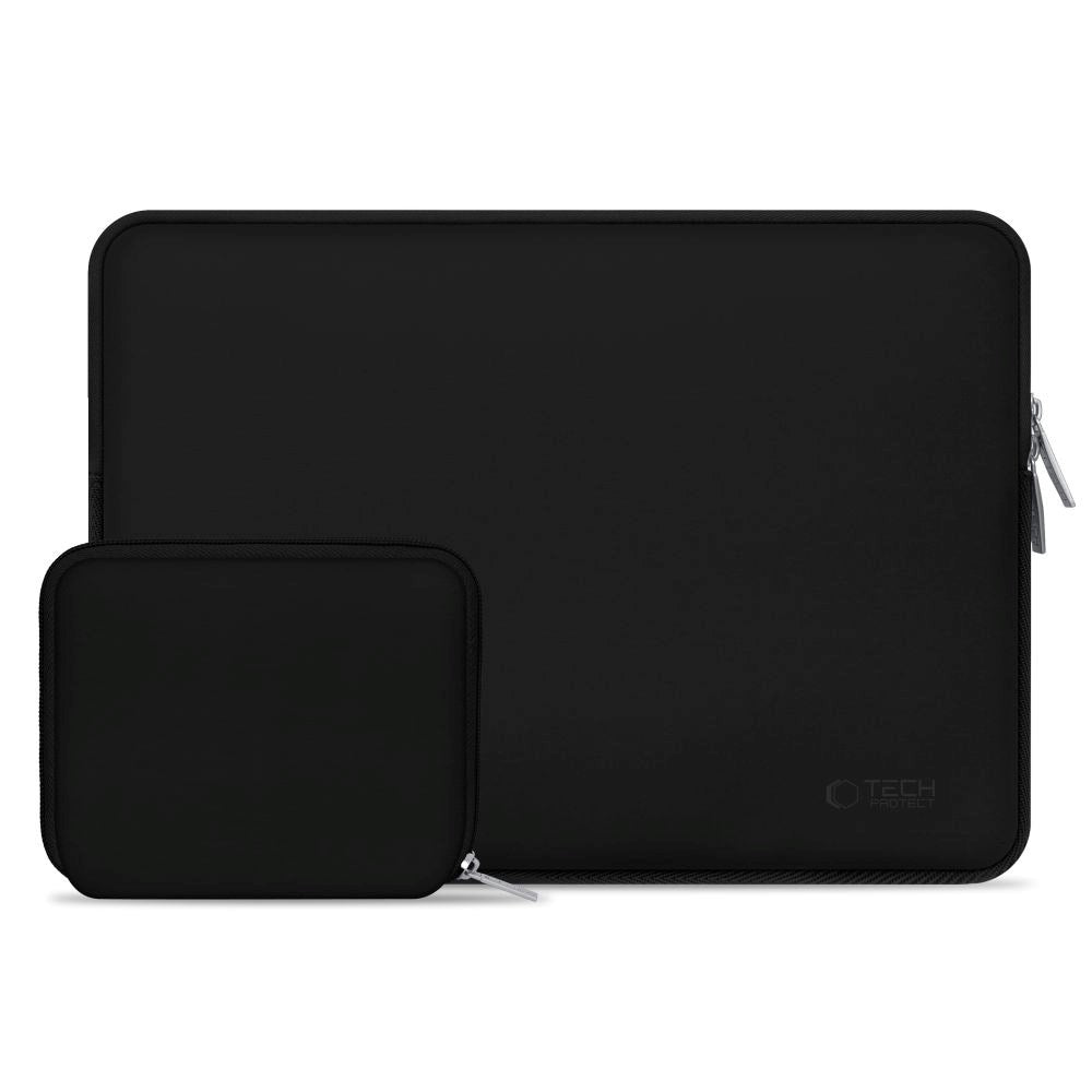 Tech-Protect Neoslim MacBook/Laptop 15-16" Sleeve m. Liten Veske - Svart