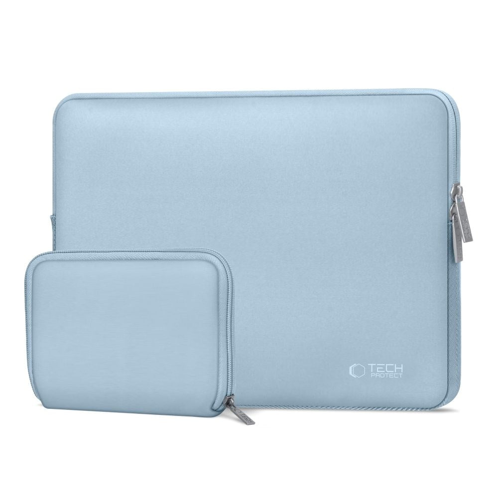 Tech-Protect Neoslim MacBook/Laptop 15-16" Sleeve m. Liten Veske - Blå