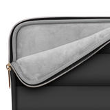 Tech-Protect Puffy MacBook / Laptop 13-14" Sleeve m. Liten Veske - Svart