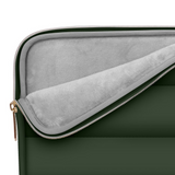 Tech-Protect Puffy MacBook / Laptop 15-16" Sleeve m. Liten Veske - Grønn