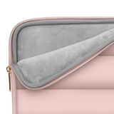 Tech-Protect Puffy MacBook / Laptop 13-14" Sleeve m. Liten Veske - Rosa