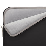 Tech-Protect Sleevy MacBook/Laptop 13-14" Sleeve m. Lomme - Svart