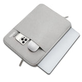 Tech-Protect Sleevy MacBook/Laptop 13-14" Sleeve m. Lomme - Grå