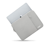 Tech-Protect Sleevy MacBook/Laptop 13-14" Sleeve m. Lomme - Grå