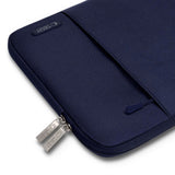 Tech-Protect Sleevy MacBook/Laptop 13-14" Sleeve m. Lomme - Blå