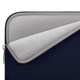 Tech-Protect Sleevy MacBook/Laptop 13-14" Sleeve m. Lomme - Blå