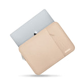 Tech-Protect Sleevy MacBook/Laptop 13-14" Sleeve m. Lomme - Beige