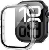 Apple Watch 10 Tech-Protect DEFENSE360 Smartwatch-deksel med skjermbeskytter - 42mm - Gjennomsiktig