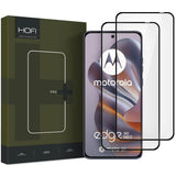 Motorola Edge 50 Neo Hofi Glass Pro+ Skjermbeskyttelsesglass - Case Friendly - 2 Stk. - Svart Kant